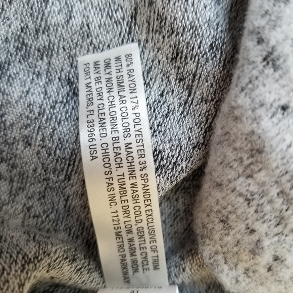 New Soma Gray Heather Tank Top - Picture 5 of 5